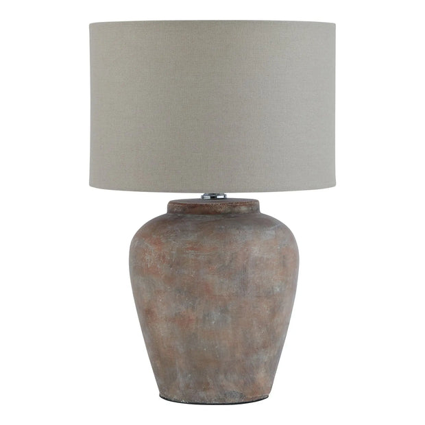 Siena Brown Table Lamp - Memoriex 
