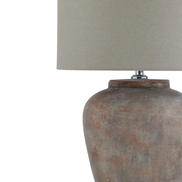 Siena Brown Table Lamp - Memoriex 
