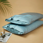 Silky Gift Box: 6A Grade 100% Organic Mulberry Silk Pillowcase Set of 2 Pcs - 30 Momme, Pure Silk on Both Sides-7