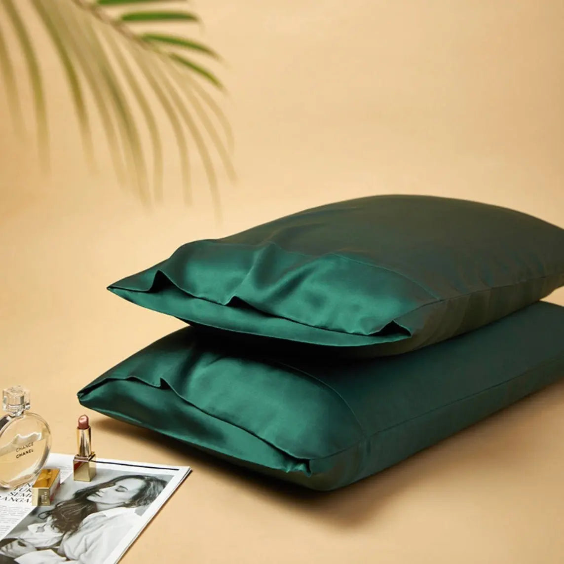 Silky Gift Box: 6A Grade 100% Organic Mulberry Silk Pillowcase Set of 2 Pcs - 30 Momme, Pure Silk on Both Sides-8