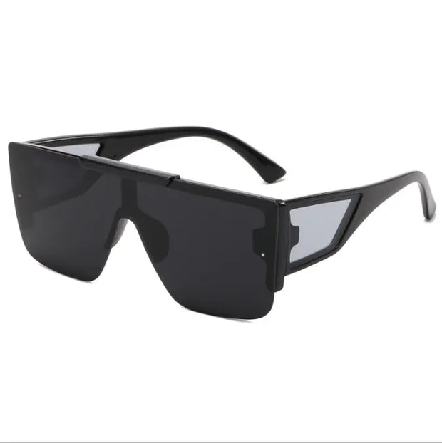 Simple and fashionable sunglasses Men frameless European and American street photography glasses - Memoriex 