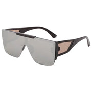 Simple and fashionable sunglasses Men frameless European and American street photography glasses - Memoriex 