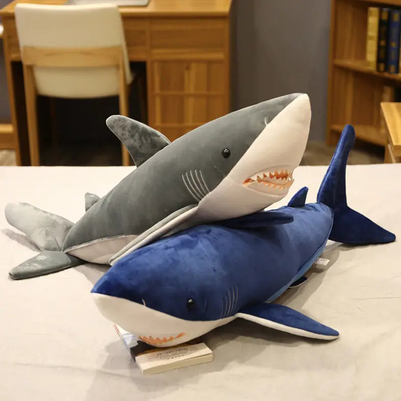 Simulation Shark Stuffed Plush Toy-0