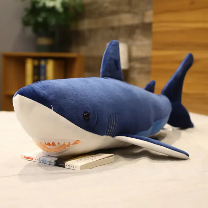 Simulation Shark Stuffed Plush Toy-1