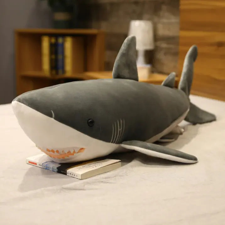 Simulation Shark Stuffed Plush Toy-2