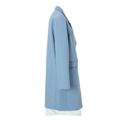 Single Breasted Color Matching Ladies Blazer Coat - Memoriex 