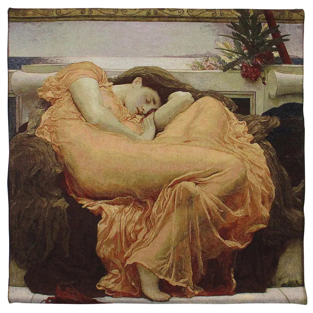 Sir Fredrick Leighton Flaming June - Wall Hanging 100cm x 100cm (120 rod)-1