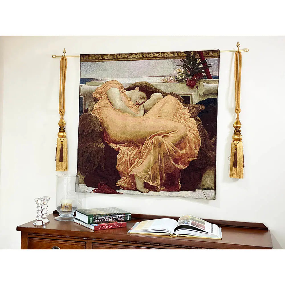 Sir Fredrick Leighton Flaming June - Wall Hanging 100cm x 100cm (120 rod)-5