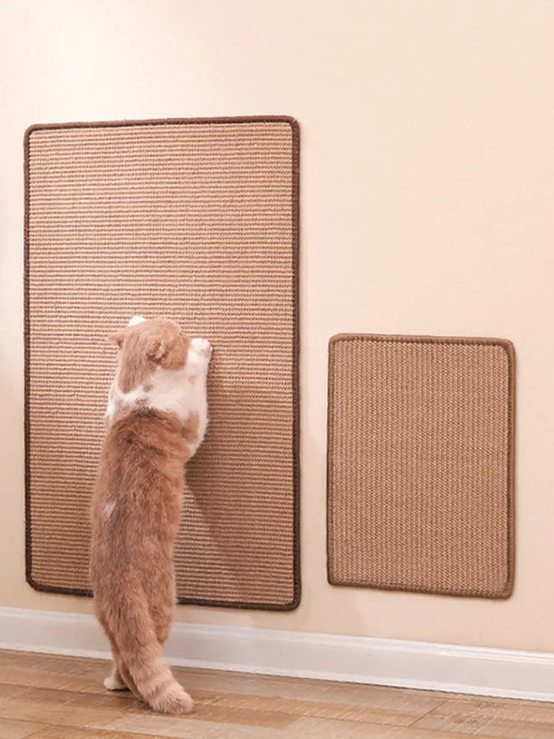 Sisal Pad Pet Cat Scratching Board To Protect The Sofa Against Cat Scratching Wear-Resistant Non-Flaking Cat Supplies - Memoriex 