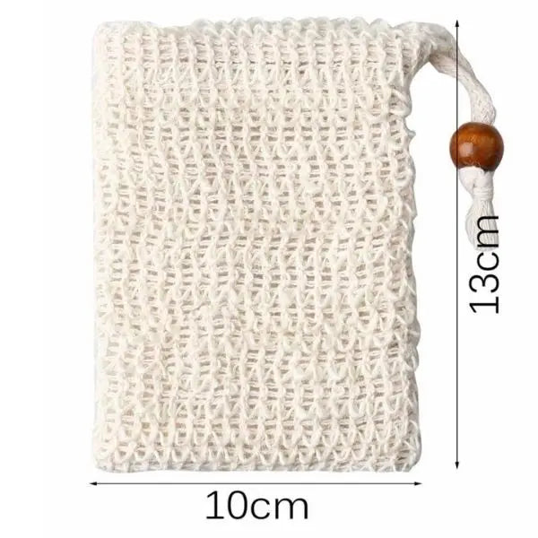 Sisal Soap Bag | Mesh Soap Saver Pouch-4