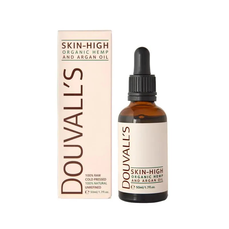 Skin-High Hemp and Argan oil 50ml | The Ultimate Powerhouse for Stronger, Glowing Skin - Memoriex