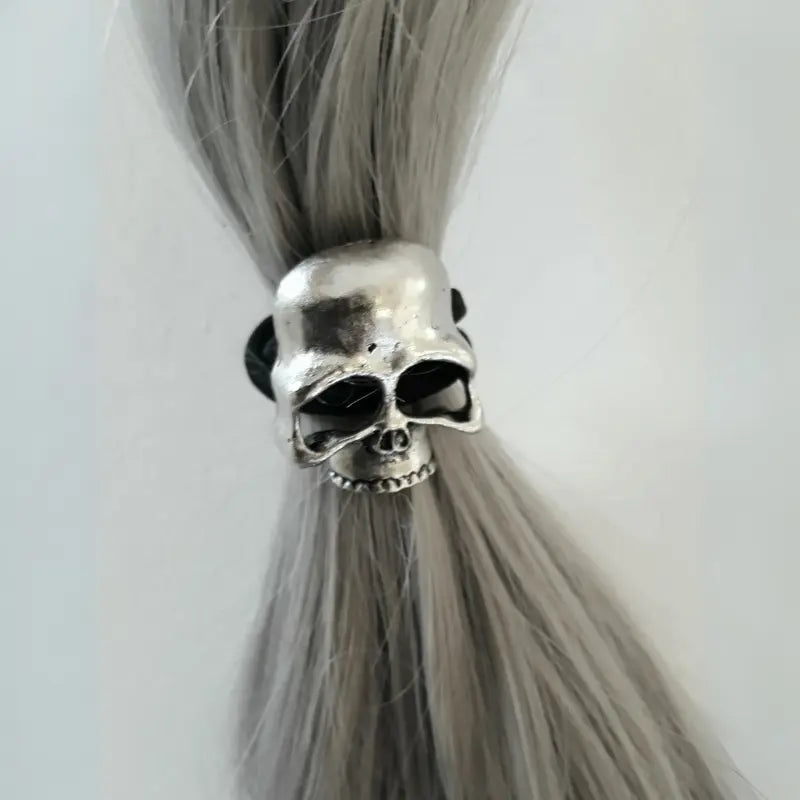 Skull Hair Tie-1