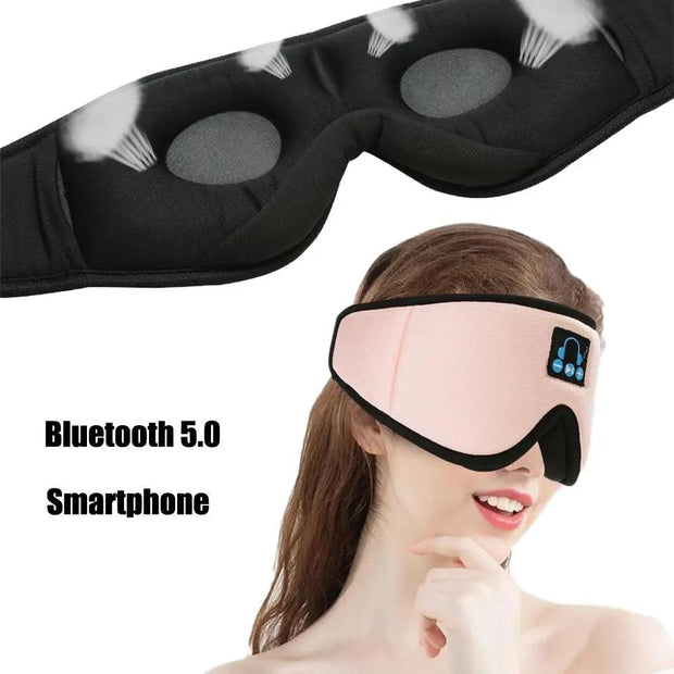 Sleep bluetooth eye mask 3d sleep music eye mask smart eye protection shading nap sleeping eye mask - Memoriex 