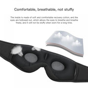 Sleep bluetooth eye mask 3d sleep music eye mask smart eye protection shading nap sleeping eye mask - Memoriex 