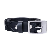 Slim Recycled Tyre Vegan Biker Belt - Memoriex 