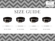 Slim Recycled Tyre Vegan Biker Belt - Memoriex 