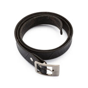 Slim Recycled Tyre Vegan Biker Belt - Memoriex 