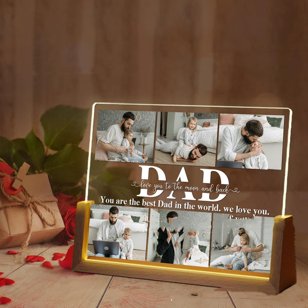 Small Night Lamp Mother's Day Photo Printing Decoration - Memoriex 