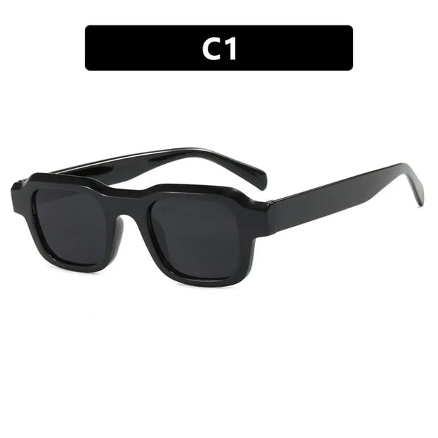 Small frame retro sunglasses, new fashion street photography sunglasses, hip-hop bar parties, ins sunglasses trend - Memoriex 