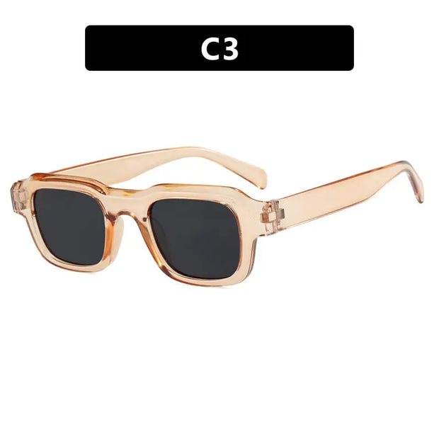 Small frame retro sunglasses, new fashion street photography sunglasses, hip-hop bar parties, ins sunglasses trend - Memoriex 