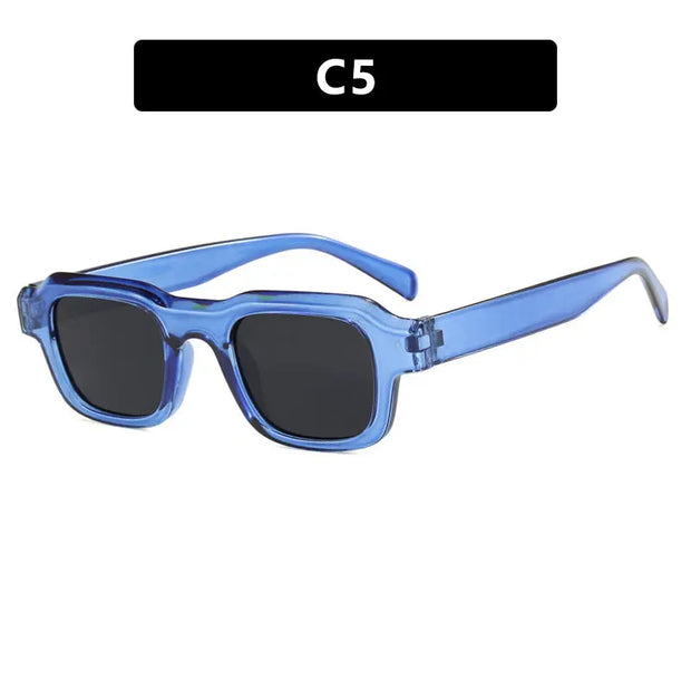 Small frame retro sunglasses, new fashion street photography sunglasses, hip-hop bar parties, ins sunglasses trend - Memoriex 