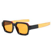 Small frame square sunglasses new European and American modern fashion ins sunglasses versatile trendy sunglasses for men and women - Memoriex 