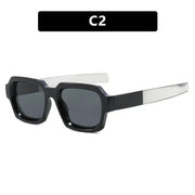 Small frame square sunglasses new European and American modern fashion ins sunglasses versatile trendy sunglasses for men and women - Memoriex 