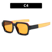 Small frame square sunglasses new European and American modern fashion ins sunglasses versatile trendy sunglasses for men and women - Memoriex 