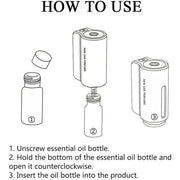 Smart Car Air Freshener Diffuser, Smart Car Air Freshener With Three Adjustable, Aromatizante para Carro Inteligente Intelligent - Memoriex 