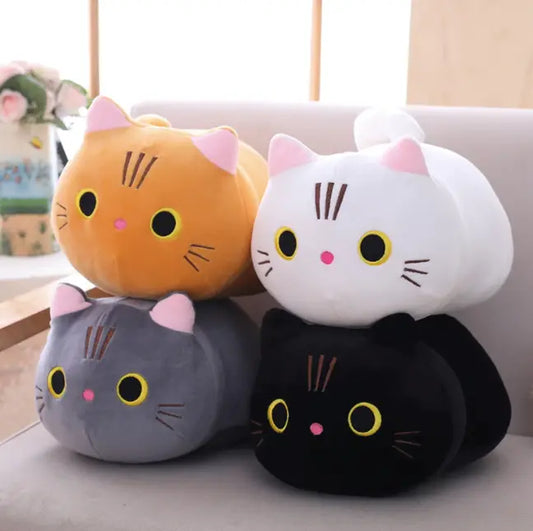 Soft Cat Plush Pillow-0