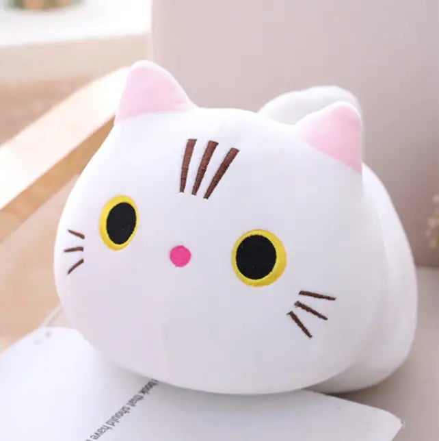 Soft Cat Plush Pillow-1