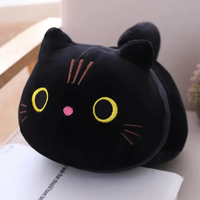 Soft Cat Plush Pillow-2