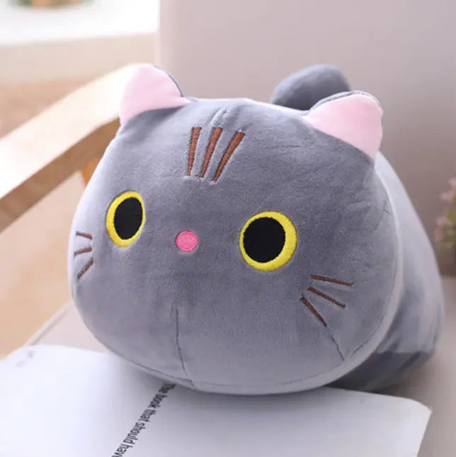 Soft Cat Plush Pillow-3