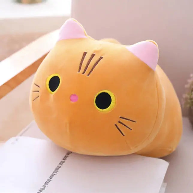 Soft Cat Plush Pillow-4