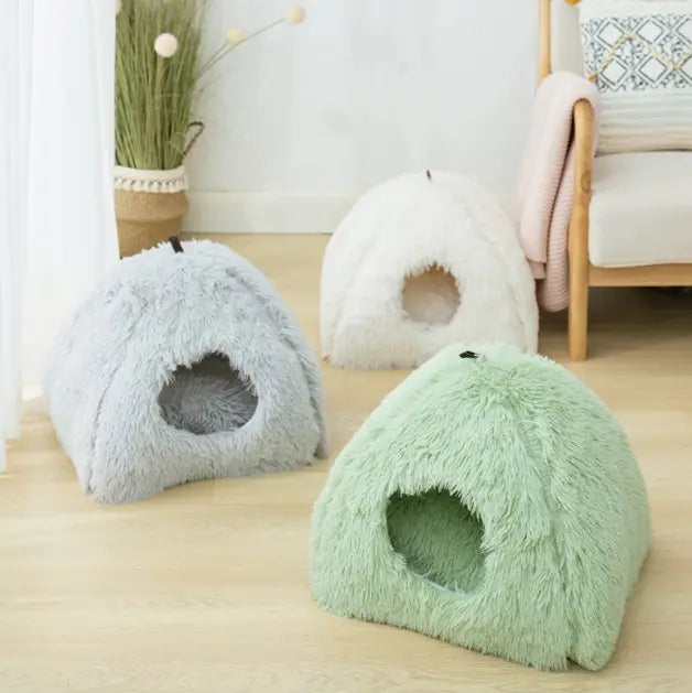 Soft Warm Cat Bed House-1