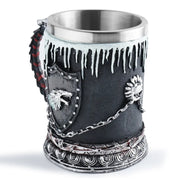 Song of Ice and Fire Mug Beer Cup Stainless Steel Whiskey Cup - Memoriex 