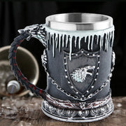 Song of Ice and Fire Mug Beer Cup Stainless Steel Whiskey Cup - Memoriex 