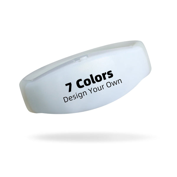 Sound-activated LED wristband (ABS housing and silicone strap; customization available), suitable for concerts.(500 LED Wristbands)-0
