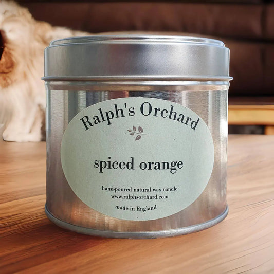 Spiced Orange Scented Candle - Memoriex 