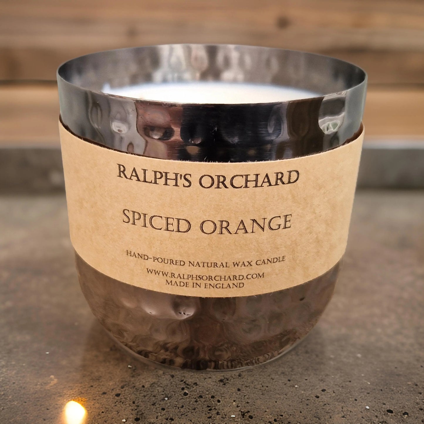 Spiced Orange Scented Candle - Memoriex 