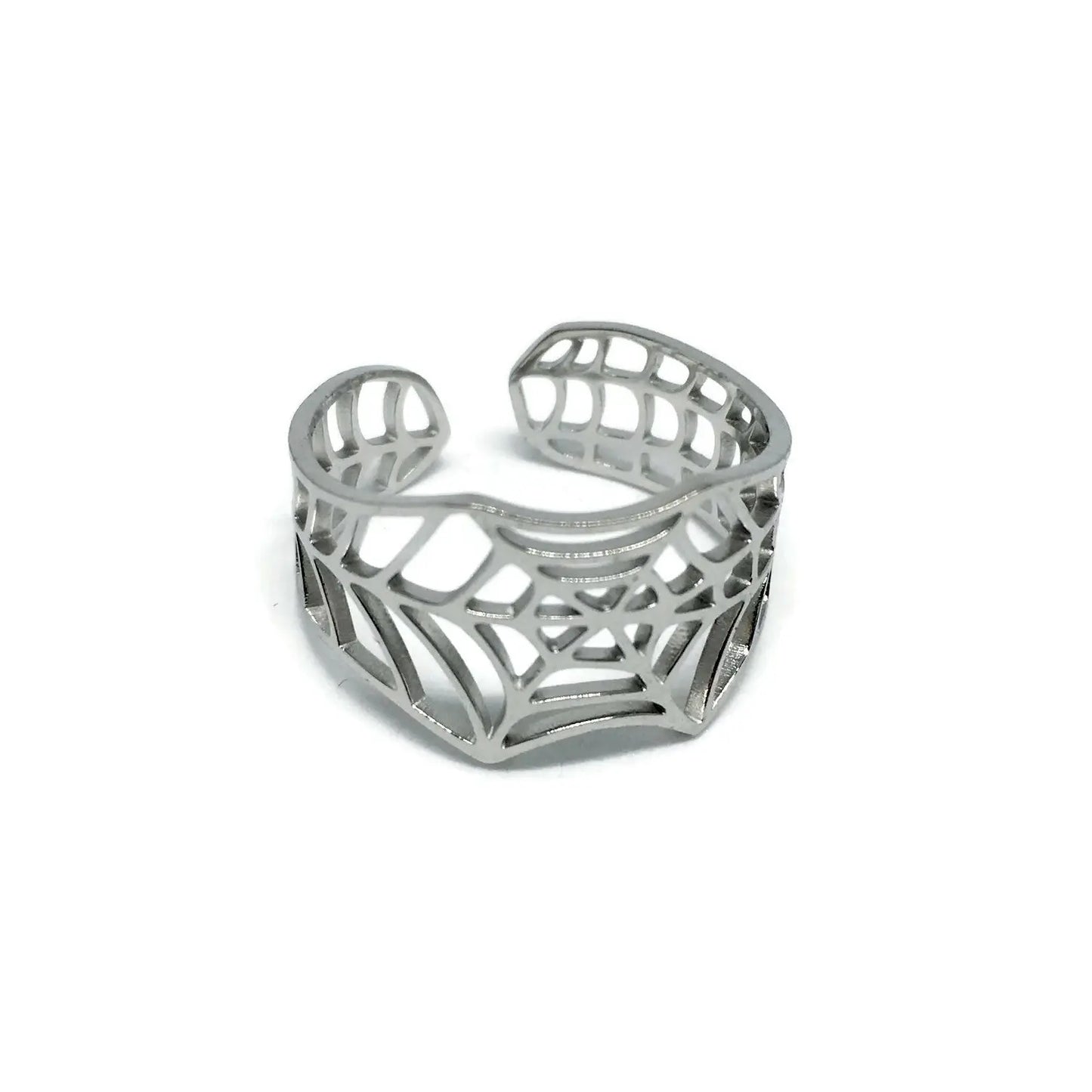 Spider Cobweb Adjustable Ring - Memoriex 