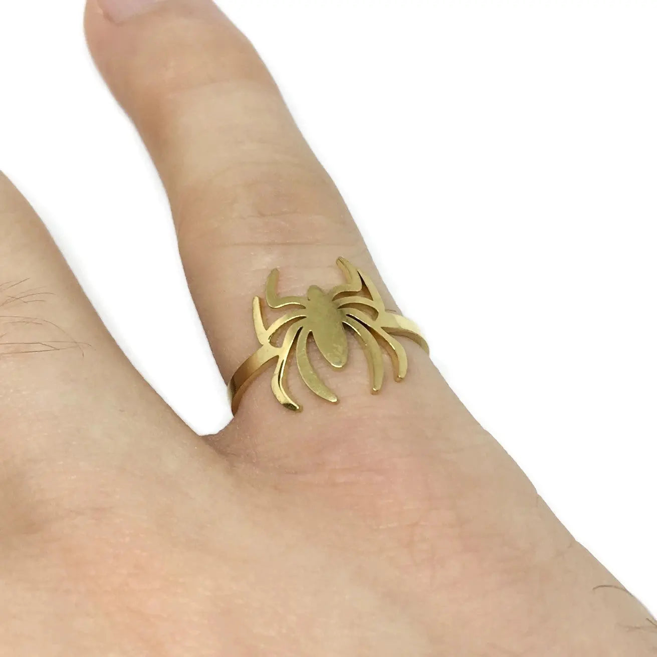 Spider Cutout Adjustable Ring - Memoriex 