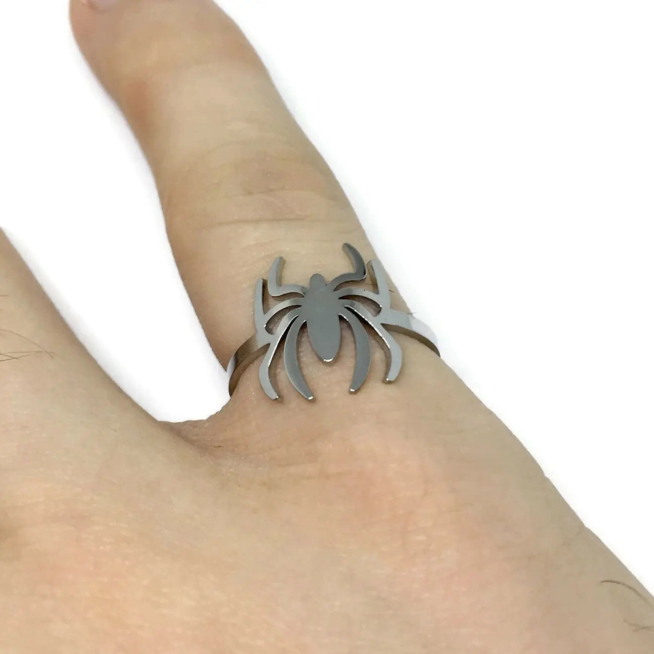 Spider Cutout Adjustable Ring - Memoriex 