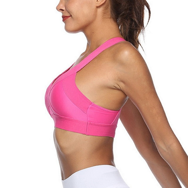 Sport Bra Sleeveless Yoga Shirt Women-14