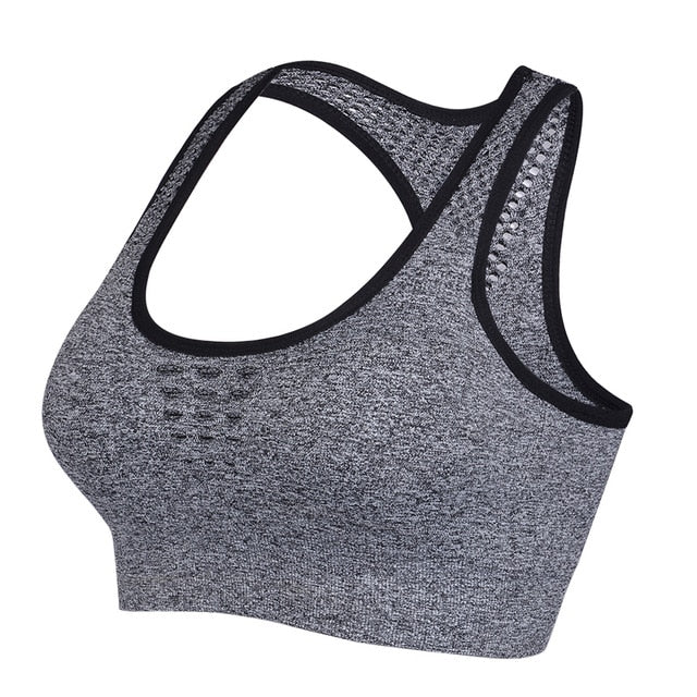 Sport Bra Sleeveless Yoga Shirt Women-17