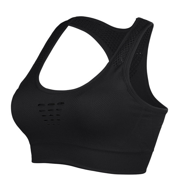 Sport Bra Sleeveless Yoga Shirt Women-16