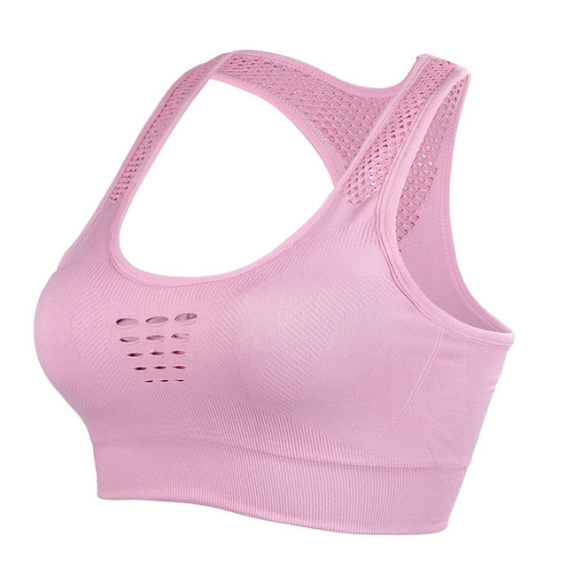 Sport Bra Sleeveless Yoga Shirt Women-18