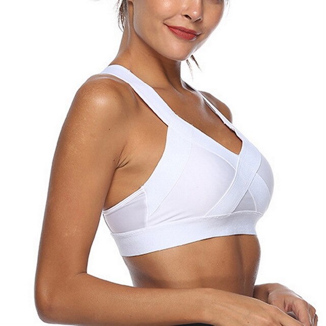 Sport Bra Sleeveless Yoga Shirt Women-10