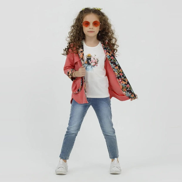 Spring Bloom Girls Casual Set-2