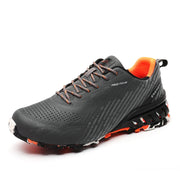 Spring Men's Fashion Running Shoes - Plus Size, Shock-absorbing and Breathable for Outdoor Activities - Memoriex 